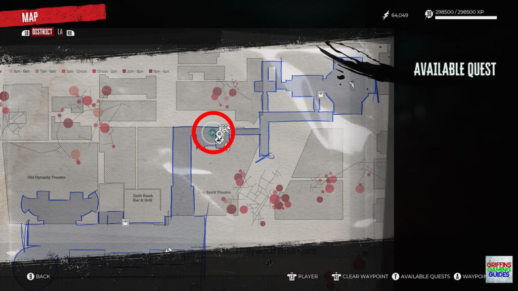 Dead Island 2 Going Viral Side Quest Guide Map