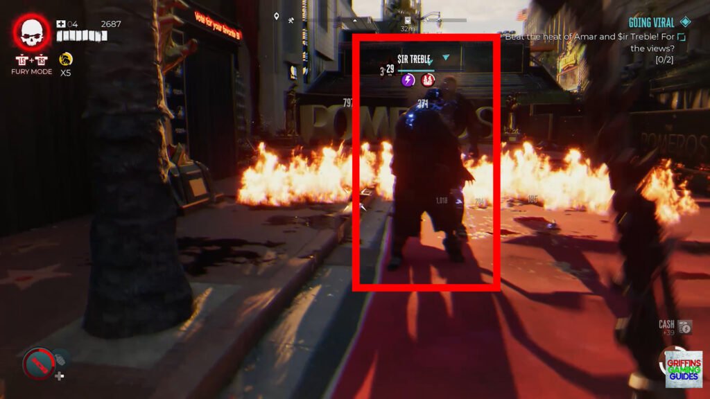 Dead Island 2 Going Viral Side Quest Guide Take Down $ir Treble