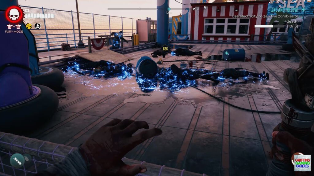 Dead Island 2 Like And Follow Side Quest Guide Use Electricity