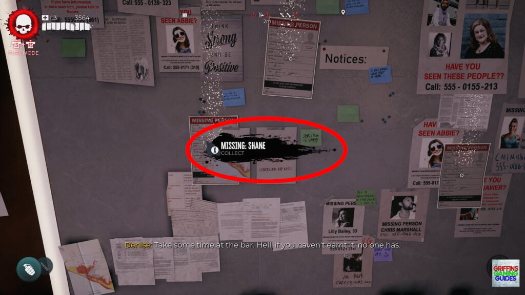 Dead Island 2 Missing Shane Lost And Found Quest Collect Missing Shane Note