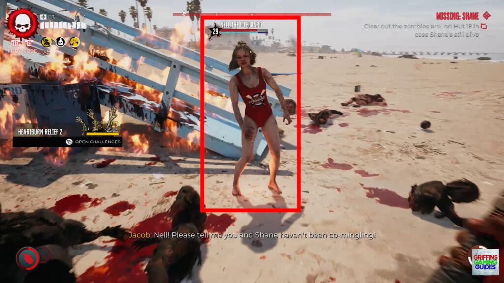 Dead Island 2 Missing Shane Lost And Found Quest Take Down Nell The Lifeguard