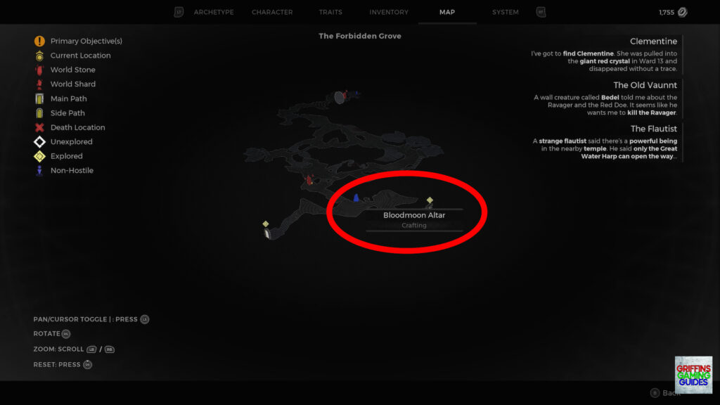 Remnant 2 Bad Moon Rising Bloodmoon Altar