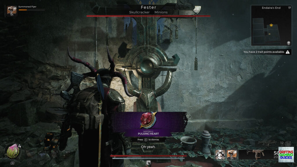 Remnant 2 Pulsing Heart Relic Collected