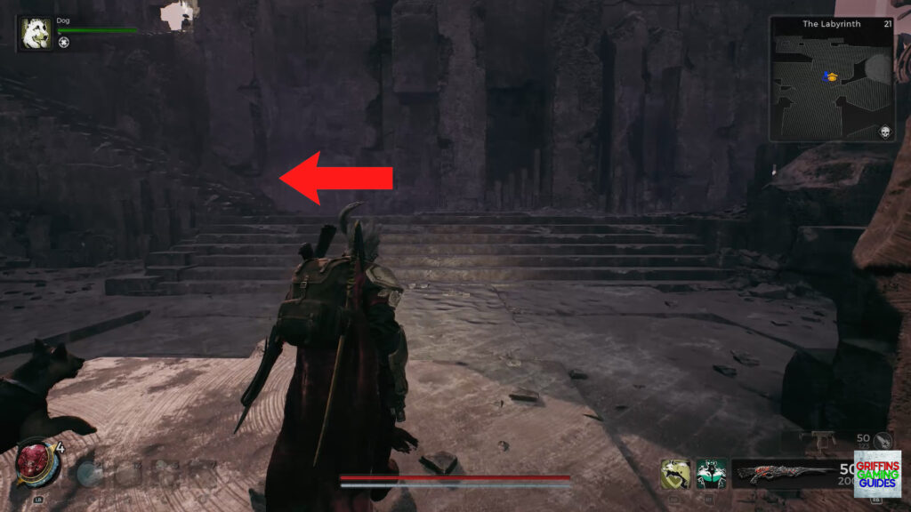 Remnant 2 Runed Heart Relic Go Behind Staircase