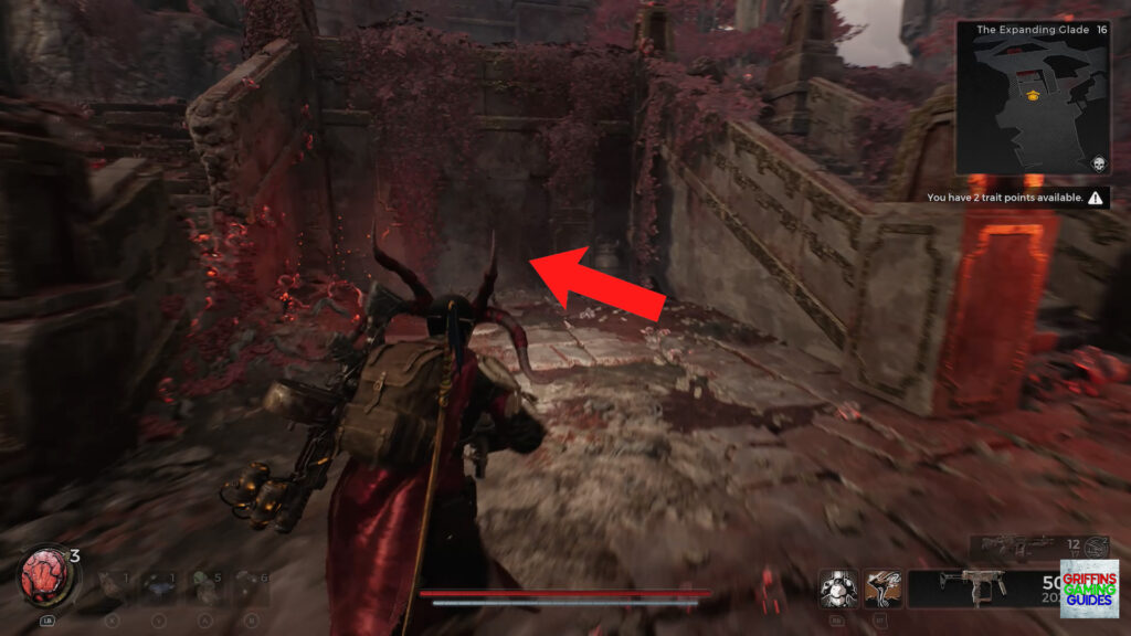 Remnant 2 The Collector Guide Blooming Heart Relic Go Through Illusionary Wall