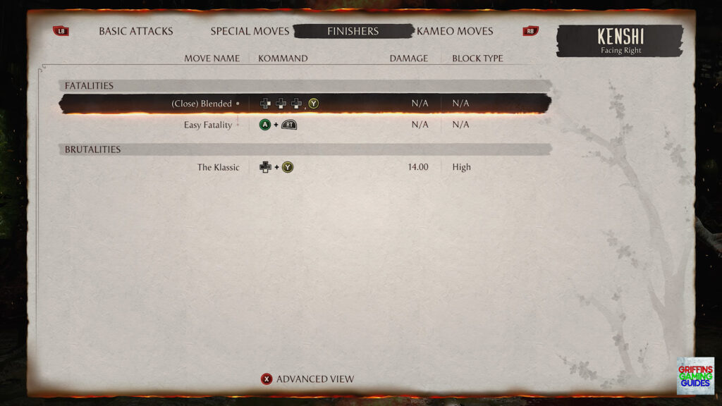 Mortal Kombat 1 Kenshi Fatality