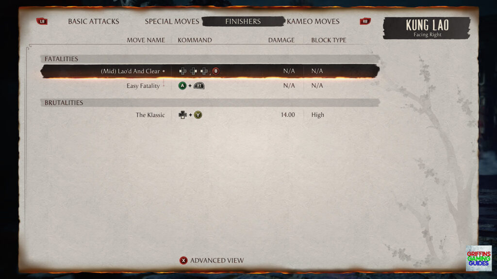 Mortal Kombat 1 Kung Lao Fatality