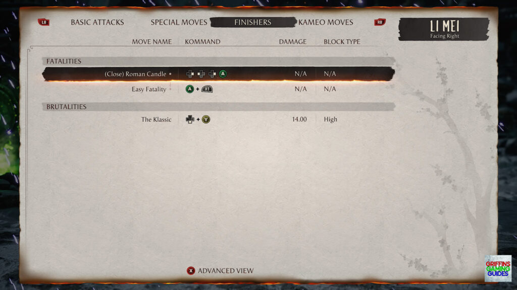 Mortal Kombat 1 Li Mei Fatality