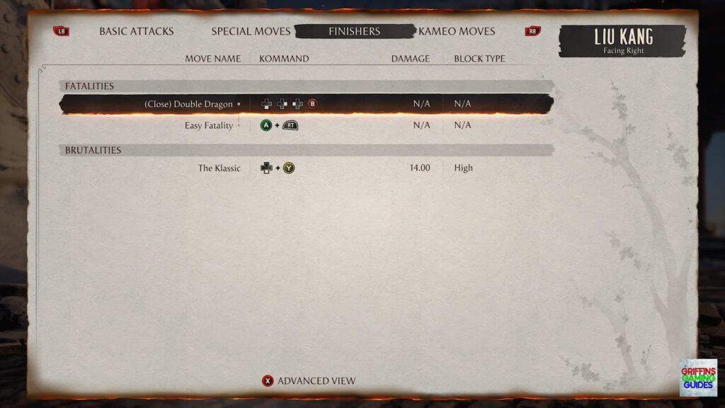 Mortal Kombat 1 Liu Kang Fatality