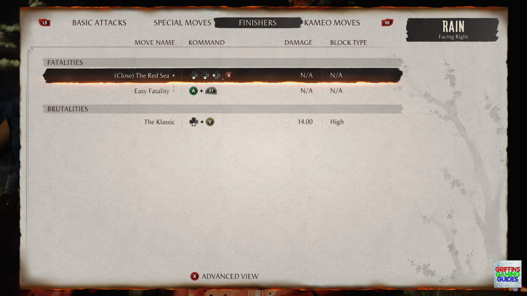 Mortal Kombat 1 Rain Fatality