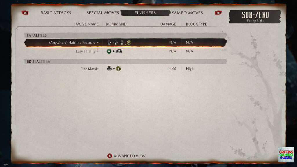 Mortal Kombat 1 Sub-Zero Fatality