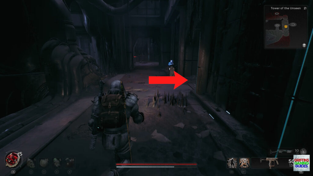 Remnant 2 E.D. Alpha Aberration Guide Take a Right and Ride Elevator