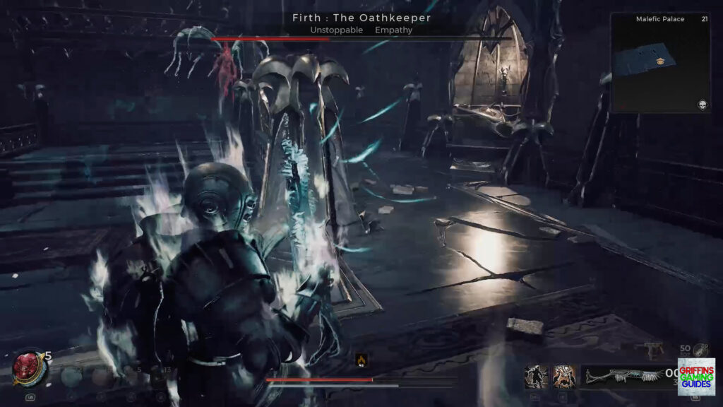 Remnant 2 Firth The Oathkeeper Aberration Guide Avoid Fire Damage