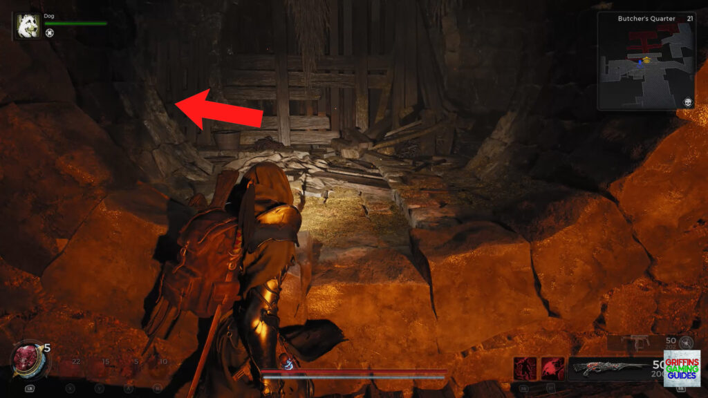 Remnant 2 Gorge Aberration Guide Go Left and Jump Barrier