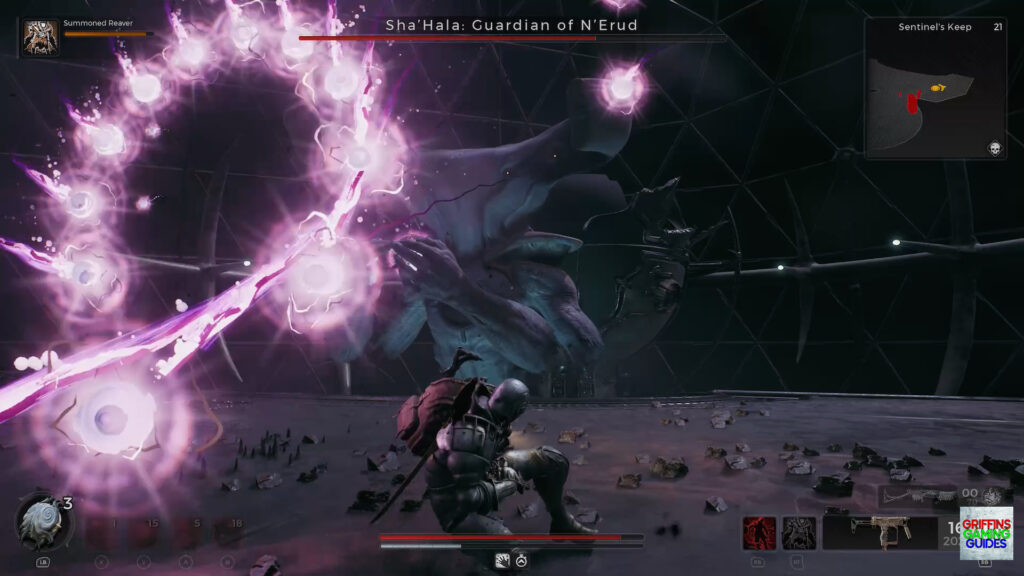 Remnant 2 Sha'Hala Spectral Guardian Of N'Erud Avoid Energy Circles