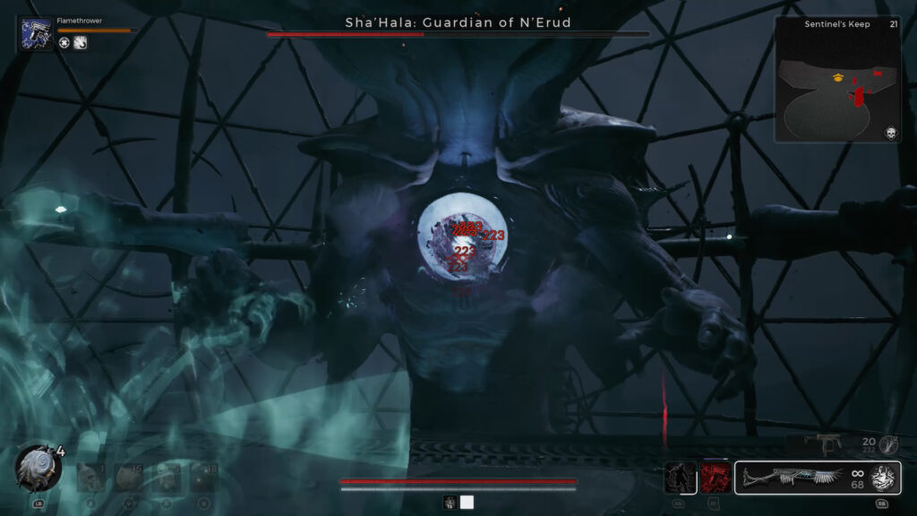 Remnant 2 Sha'Hala Spectral Guardian Of N'Erud Focus Fire on Core