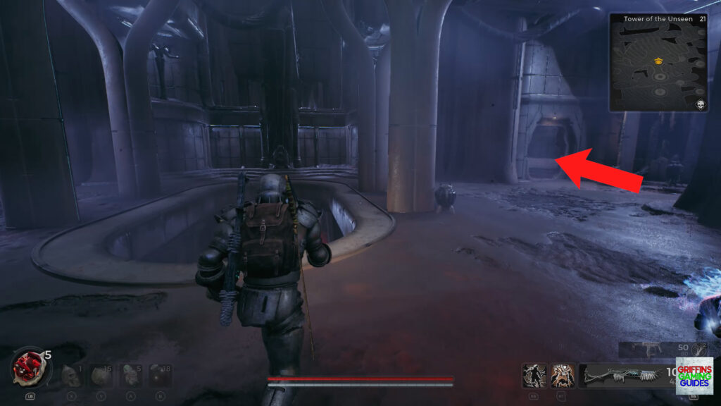 Remnant 2 Shielded Heart Relic Go Through Doorway