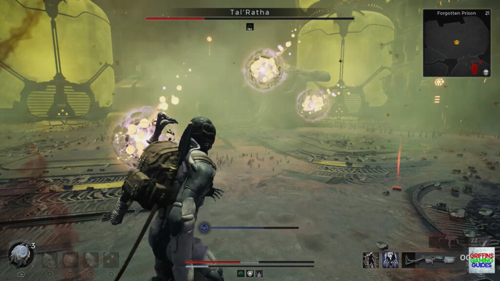 Remnant 2 Tal Ratha Boss Guide Avoid Energy Balls