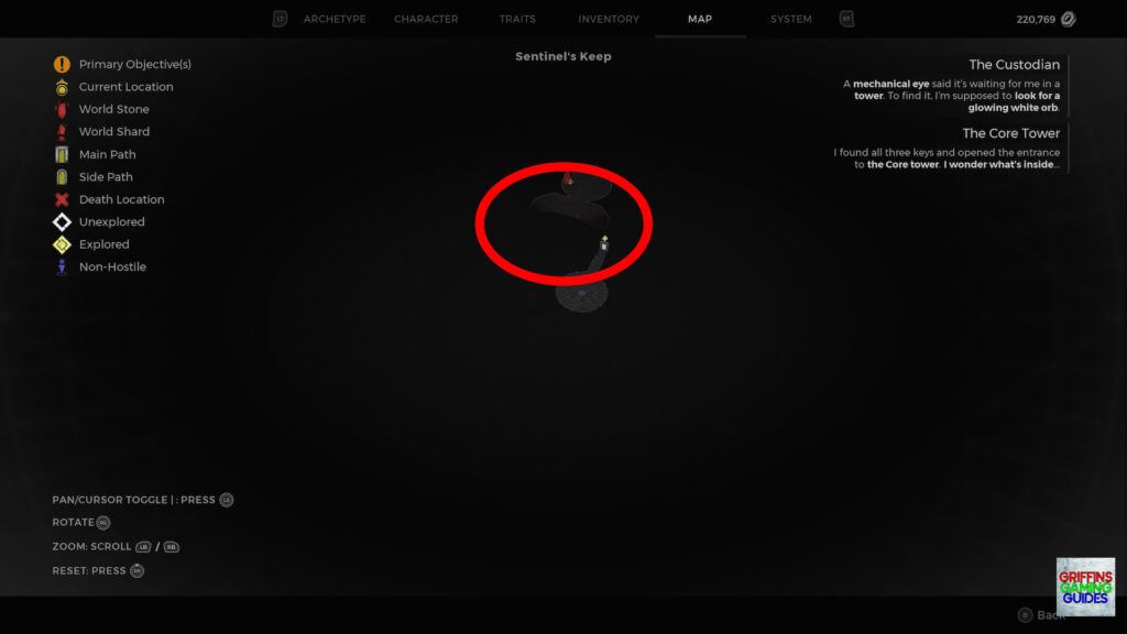 Sha'Hala Spectral Guardian of N'Erud Boss Guide Map