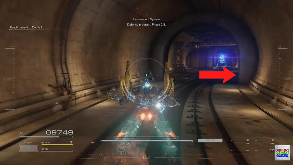 Armored Core VI Fires Of Rubicon Booster Parts Guide IA-C01B Gills Booster Head Right