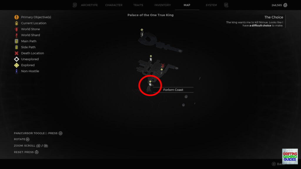 Remnant 2 The Awakened King DLC Broken Heart Relic Leave for Forlorn Coast