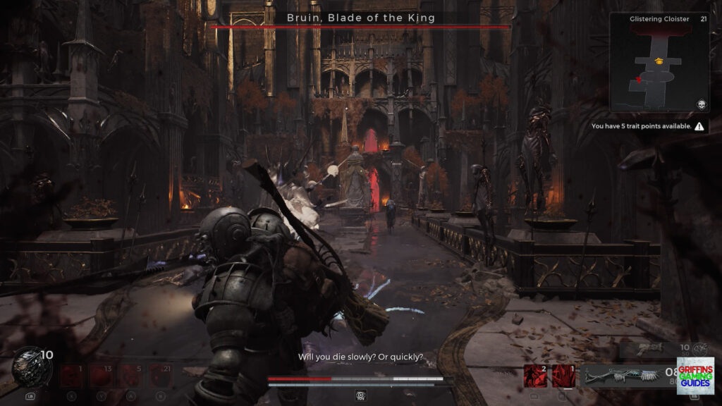 Remnant 2 The Awakened King DLC Bruin Blade of the King Boss Guide Avoid Spear Thrusts