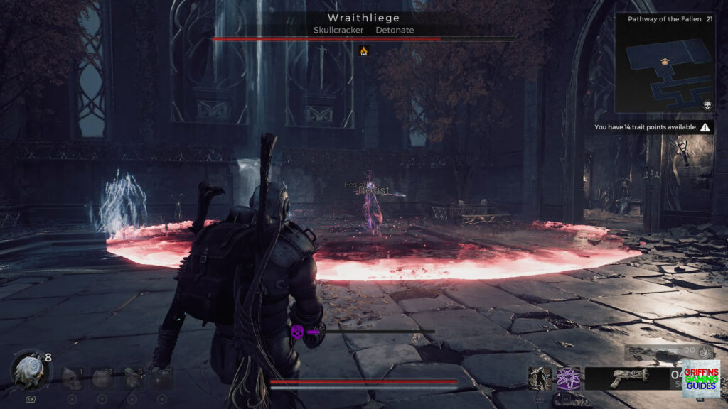 Remnant 2 The Awakened King DLC Wraithliege Aberration Guide Avoid Shockwave