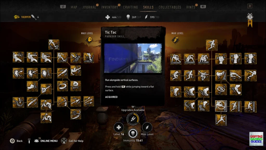 Dying Light 2 Bing Bang Boom trophy Tic Tac