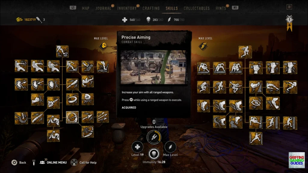 Dying Light 2 Terminal Headache trophy Precise Aiming