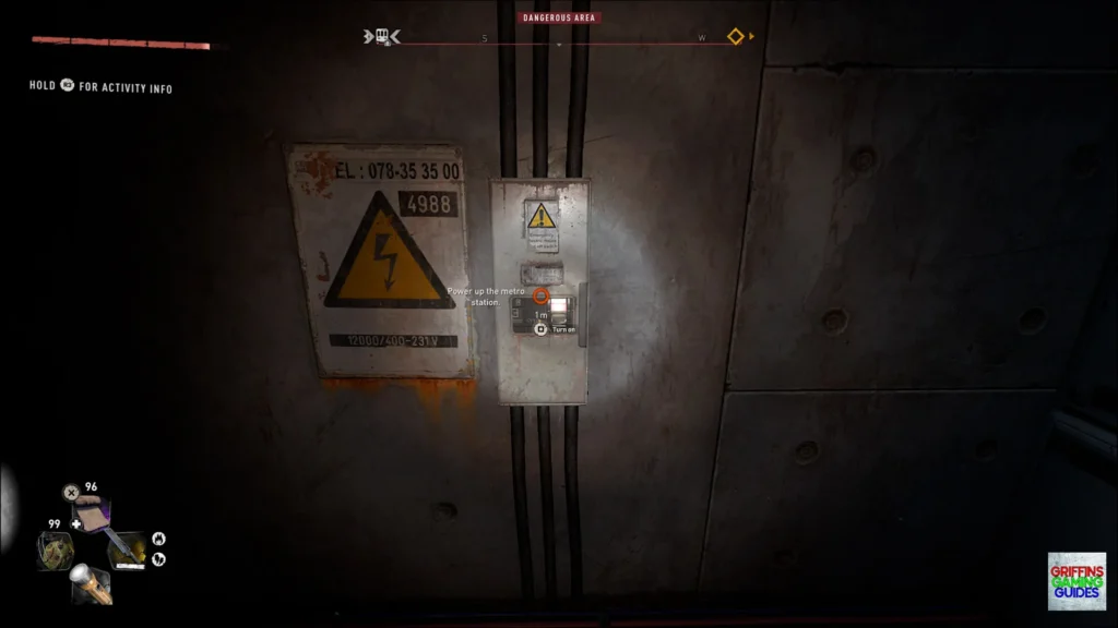 Dying Light 2 Tube Map trophy Main Switch