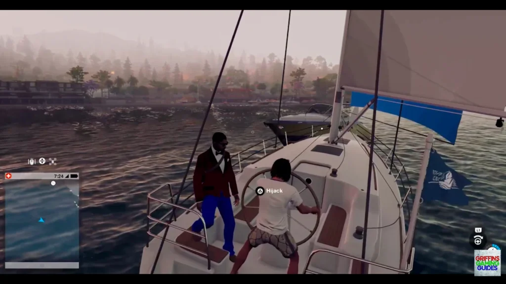 Watch Dogs 2 Bad Boys trophy Hijack a boat