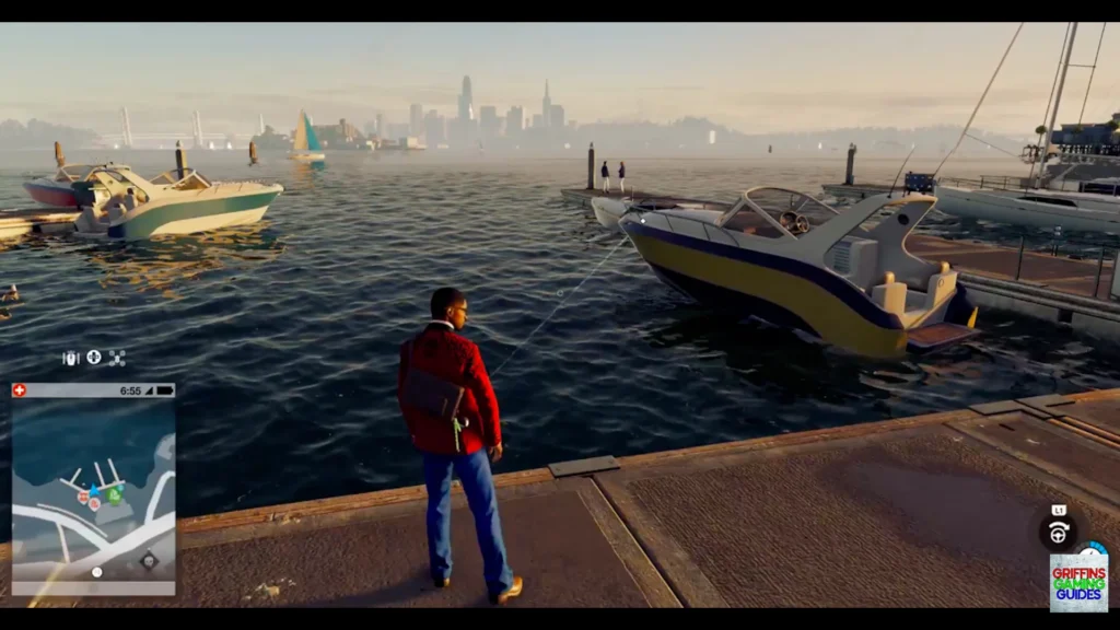 Watch Dogs 2 Bad Boys trophy Marin Docks