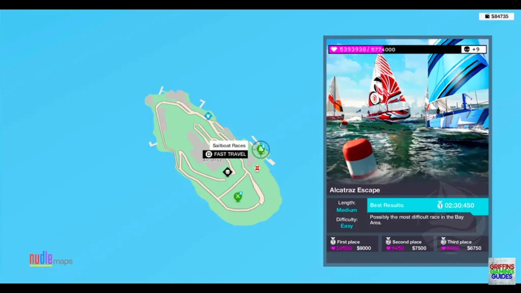 Watch Dogs 2 Earn Your Sea Legs trophy Alcatraz Escape