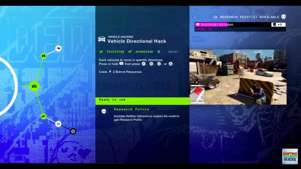 Watch Dogs 2 Let Me Ride trophy Vehicle Directional Hack