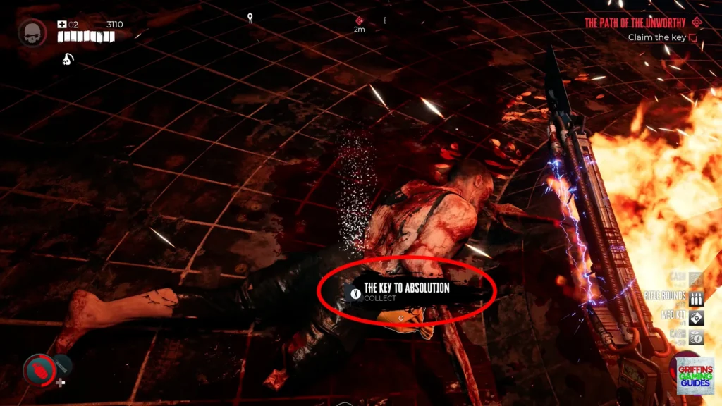 Dead Island 2 Haus DLC The Path of the Unworthy Lost and Found quest Collect Key to Absolution