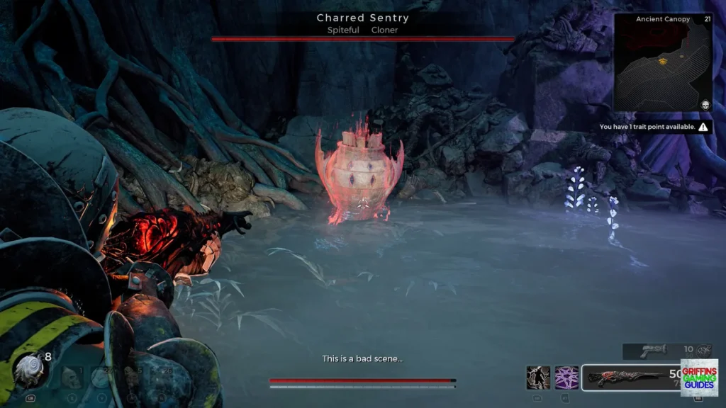 Remnant 2 The Forgotten Kingdom DLC Charred Sentry Aberration Spawn