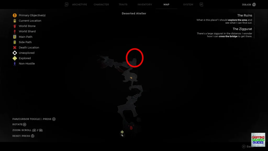 Remnant 2 The Forgotten Kingdom DLC Protector of the Grove Aberration Guide Map 2