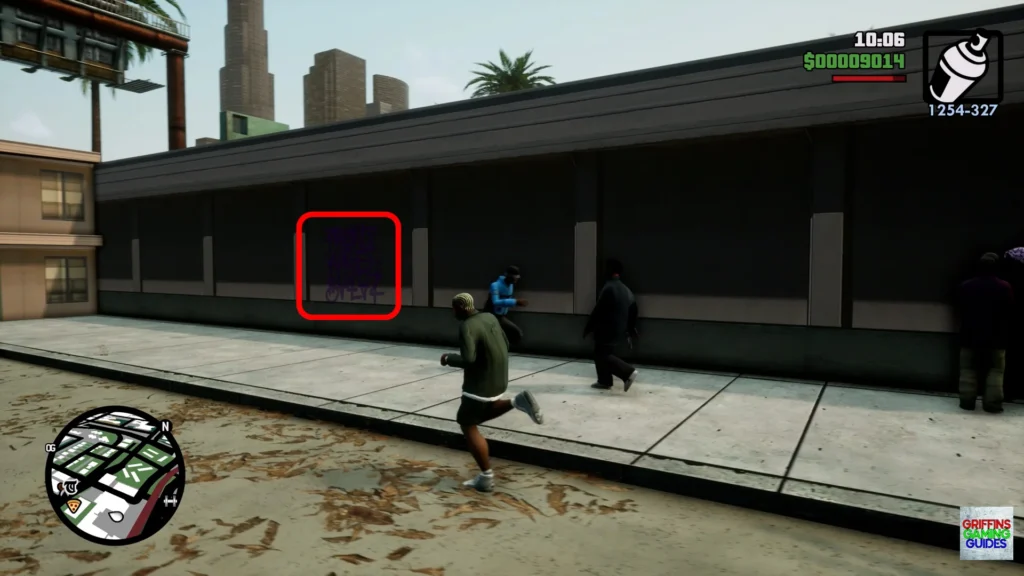 Grand Theft Auto San Andreas Ball Spray Tags Tag 33