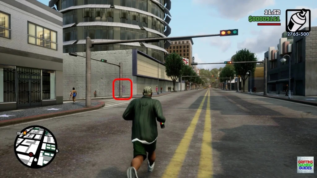 Grand Theft Auto San Andreas Balla Spray Tag Tag 48