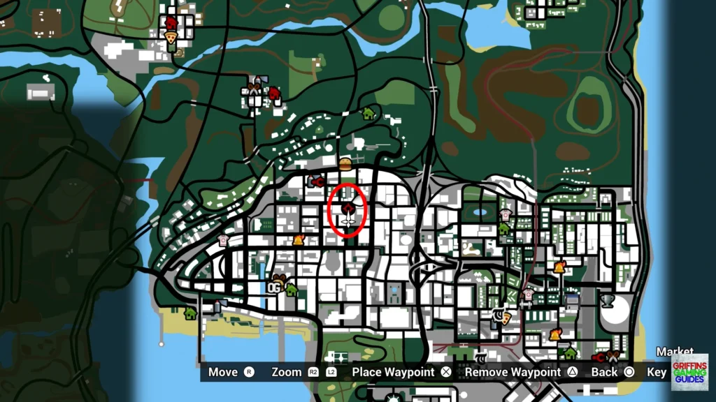 Grand Theft Auto San Andreas Balla Spray Tag Tag 48 map