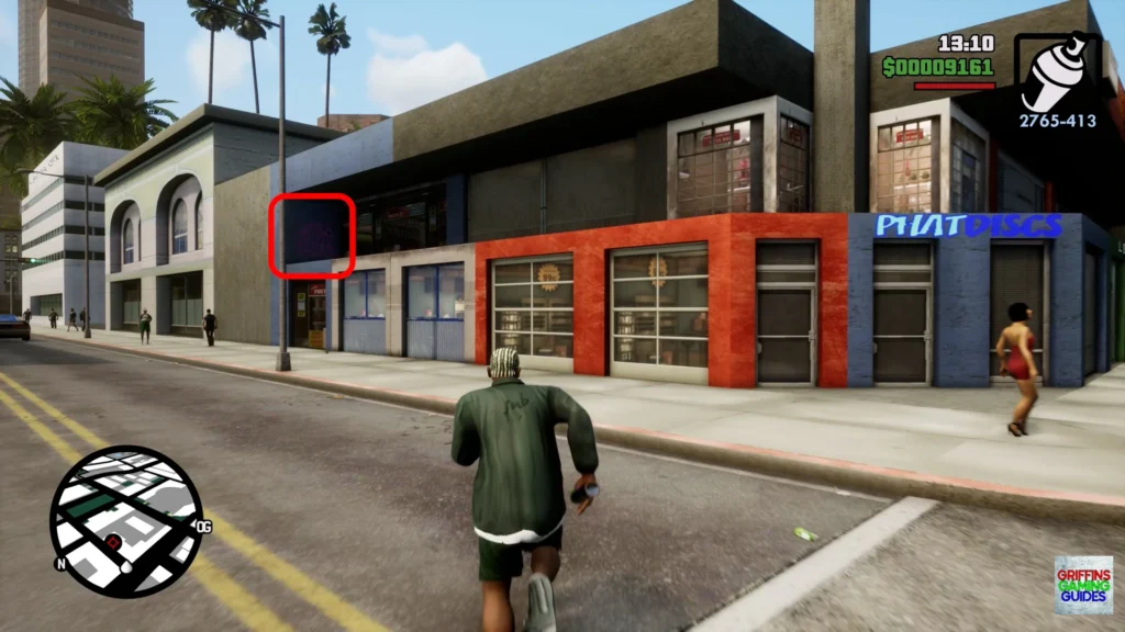 Grand Theft Auto San Andreas Balla Spray Tag Tag 49