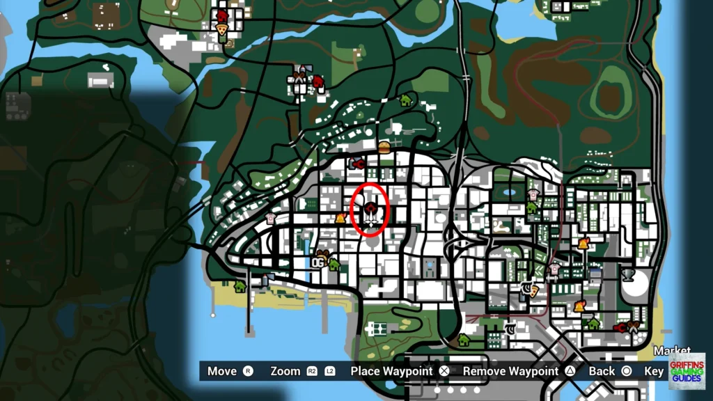 Grand Theft Auto San Andreas Balla Spray Tag Tag 49 map
