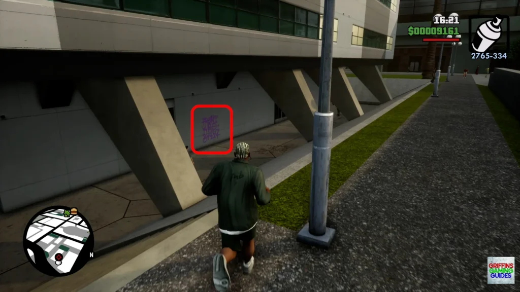 Grand Theft Auto San Andreas Balla Spray Tag Tag 50