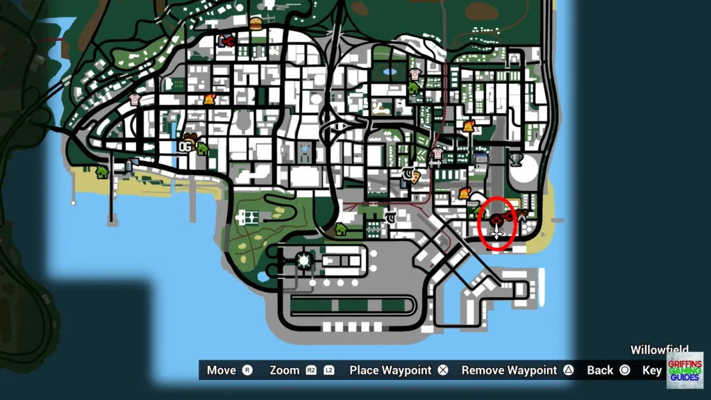 Grand Theft Auto San Andreas Balla Spray Tags Tag 10 map