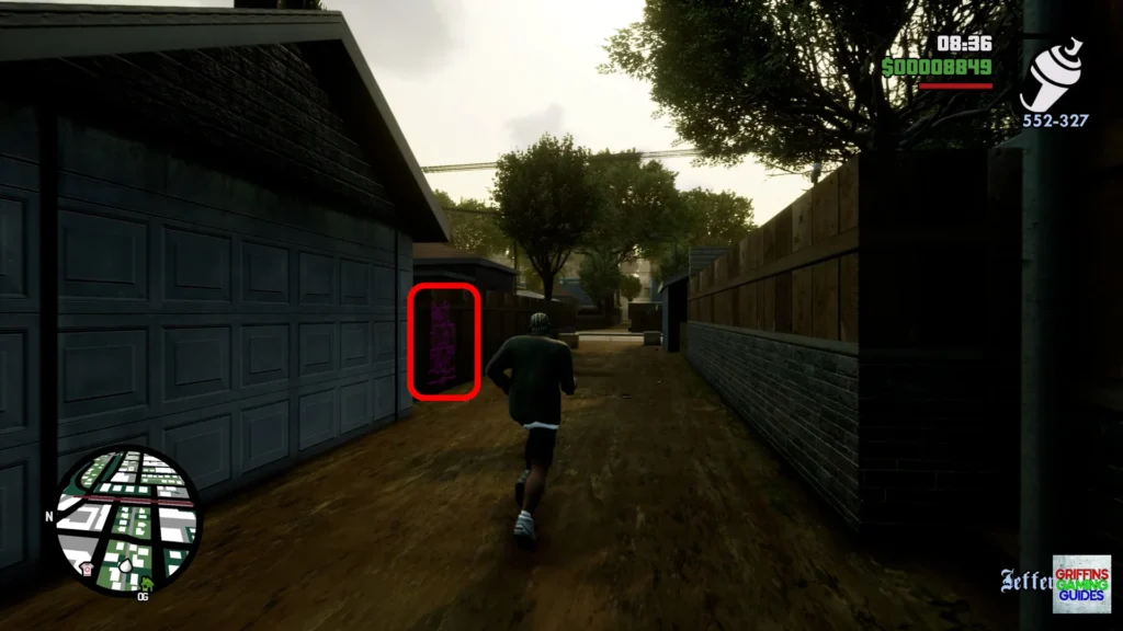 Grand Theft Auto San Andreas Balla Spray Tags Tag 19`