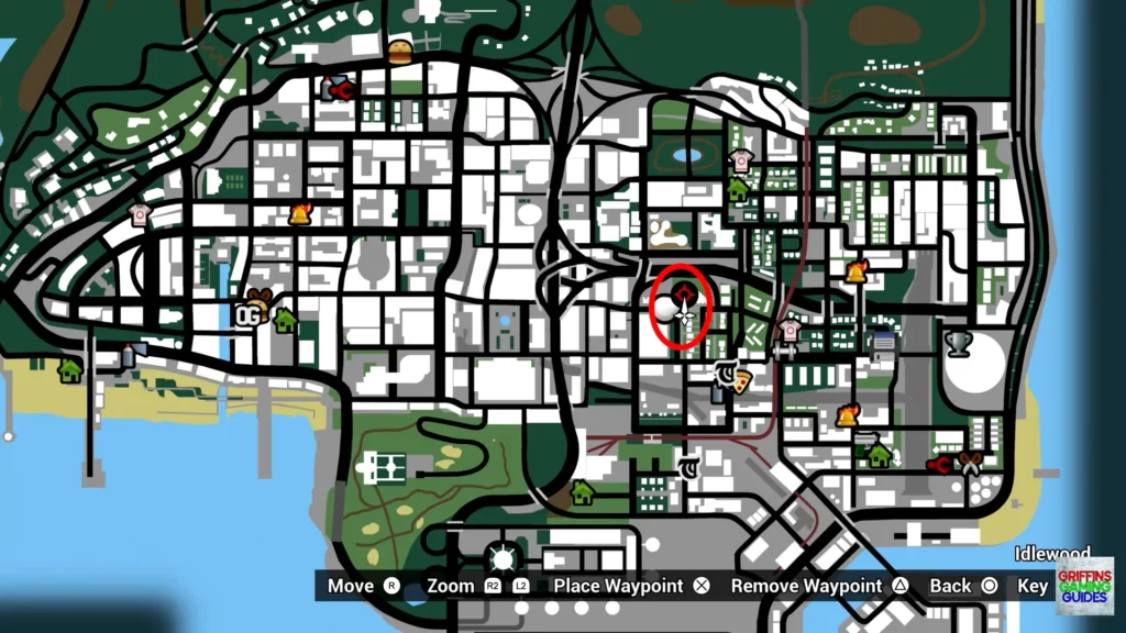 Grand Theft Auto San Andreas Balla Spray Tags Tag 27 map