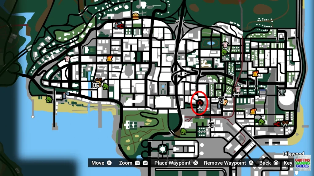Grand Theft Auto San Andreas Balla Spray Tags Tag 30 map