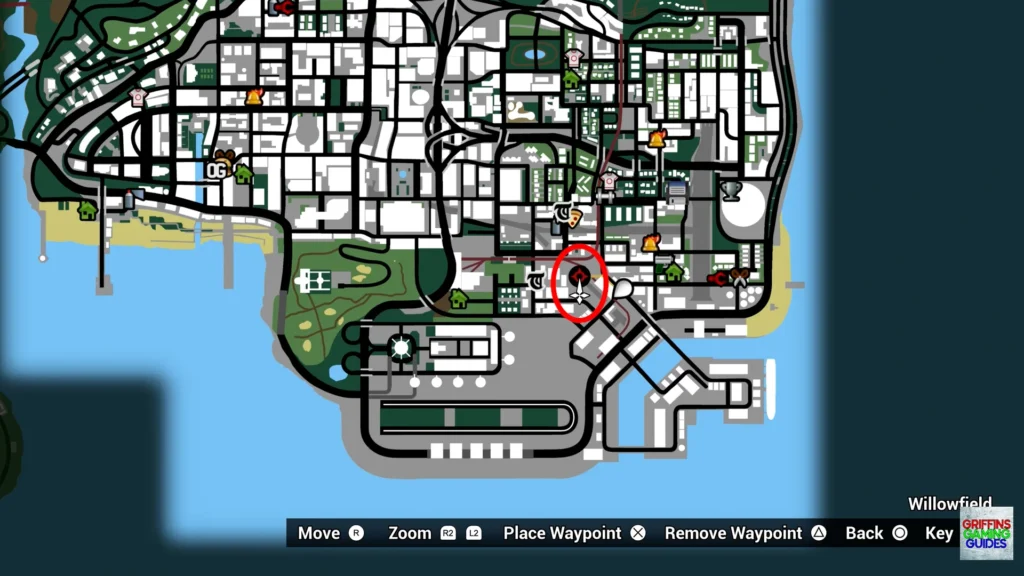 Grand Theft Auto San Andreas Balla Spray Tags Tag 37 map