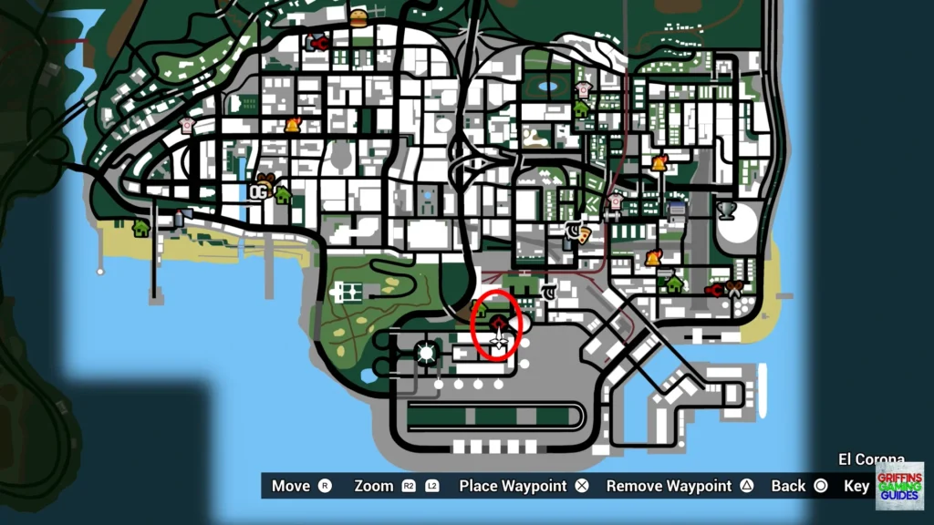 Grand Theft Auto San Andreas Balla Spray Tags Tag 39 map