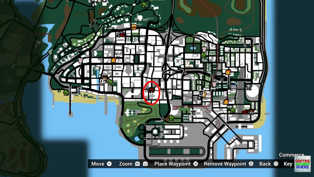 Grand Theft Auto San Andreas Balla Spray Tags Tag 42 map